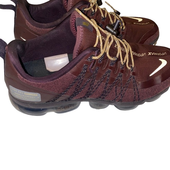 NIKE Womens Air Vapormax Run Utility Burgundy Crush size 9 - Picture 4 of 7